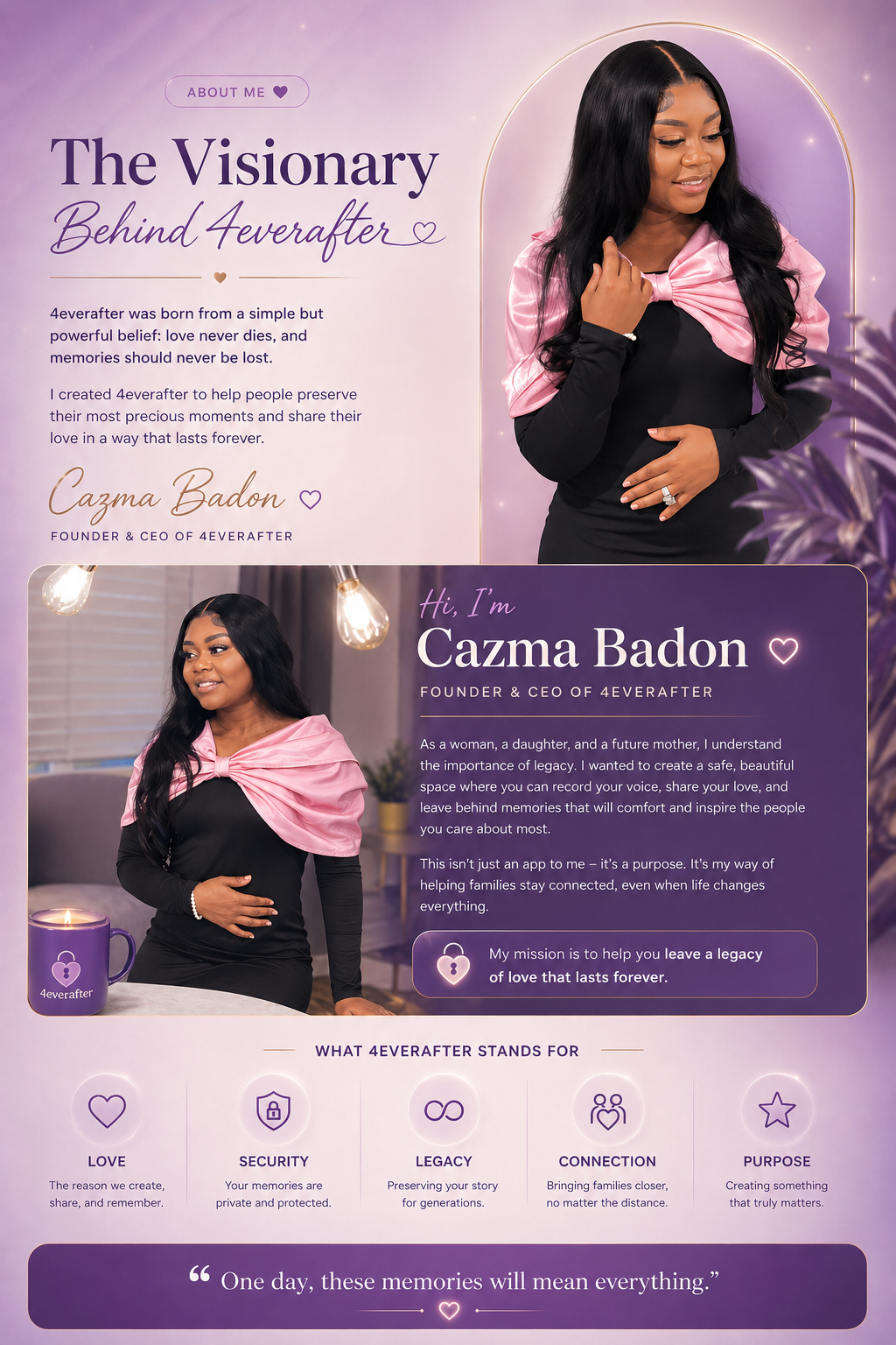 Cazma Badon, visionary behind 4everafter